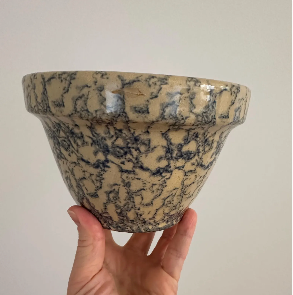 Vintage Blue Petit Pot