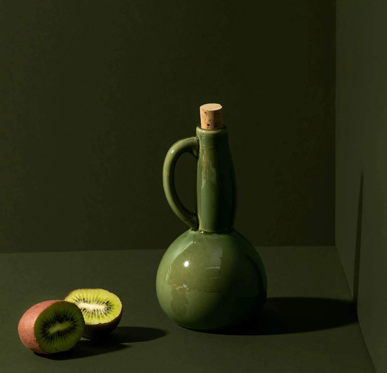 Stoneware Olive Oil Cruet Figaro