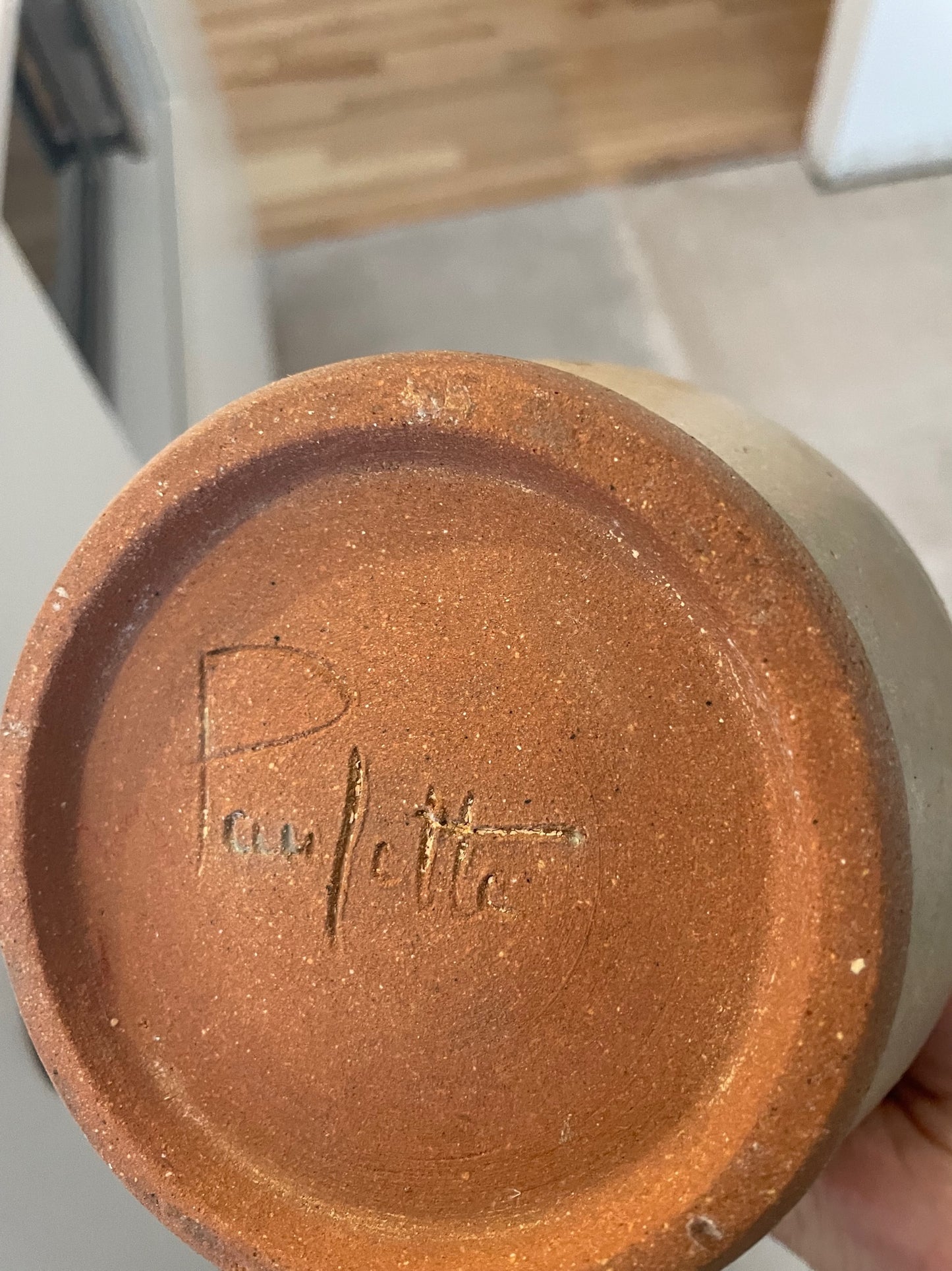 Vintage Vase en Grès
