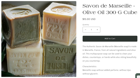 Introducing: Savon de Marseille Soaps.