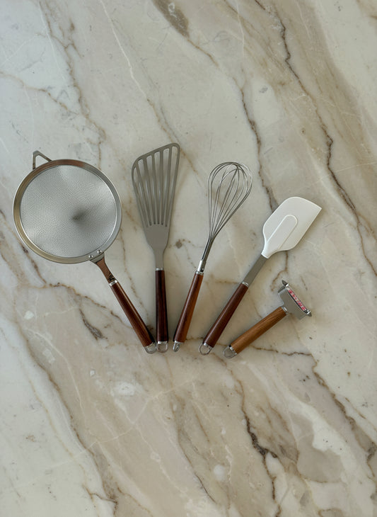 Walnut Luxury Kitchen Tools