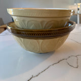 Vintage Mixing Bowls, T.G. Green Granville Stoneware Set