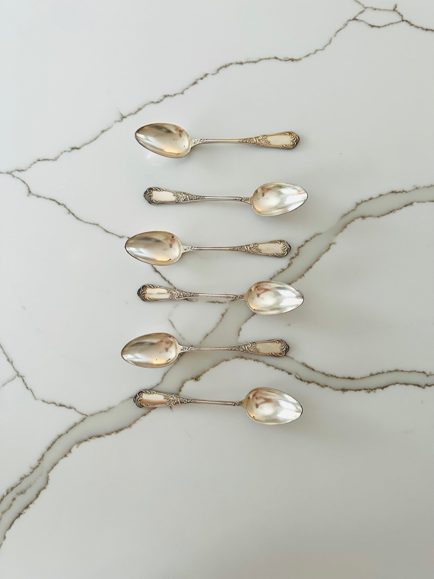 Vintage French Silverware - Spoon Set