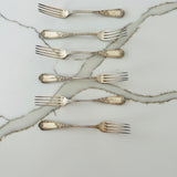Vintage French Silverware - Fork Set