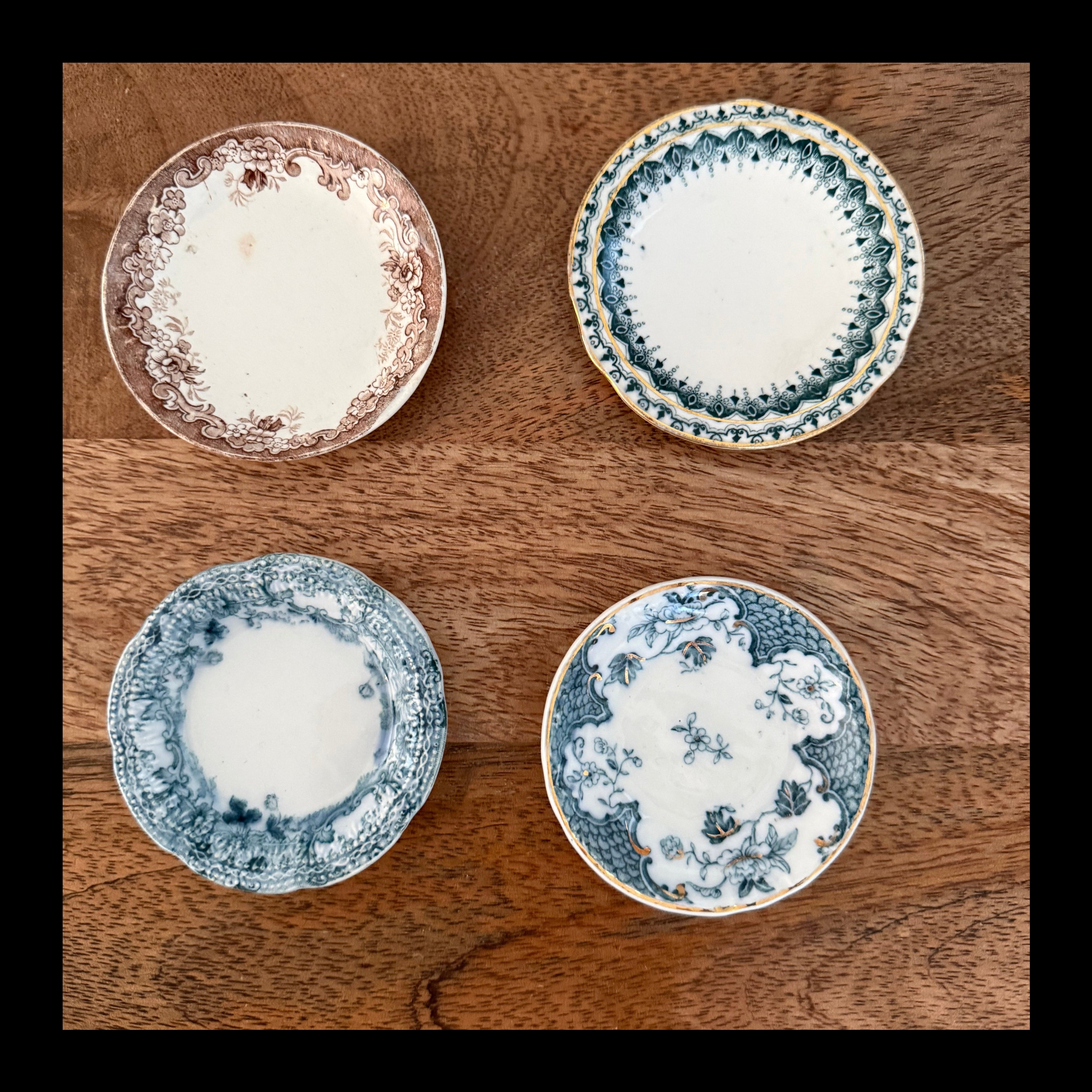Vintage Dinner Plates & Dishes Set | Maple Kitchen Goods