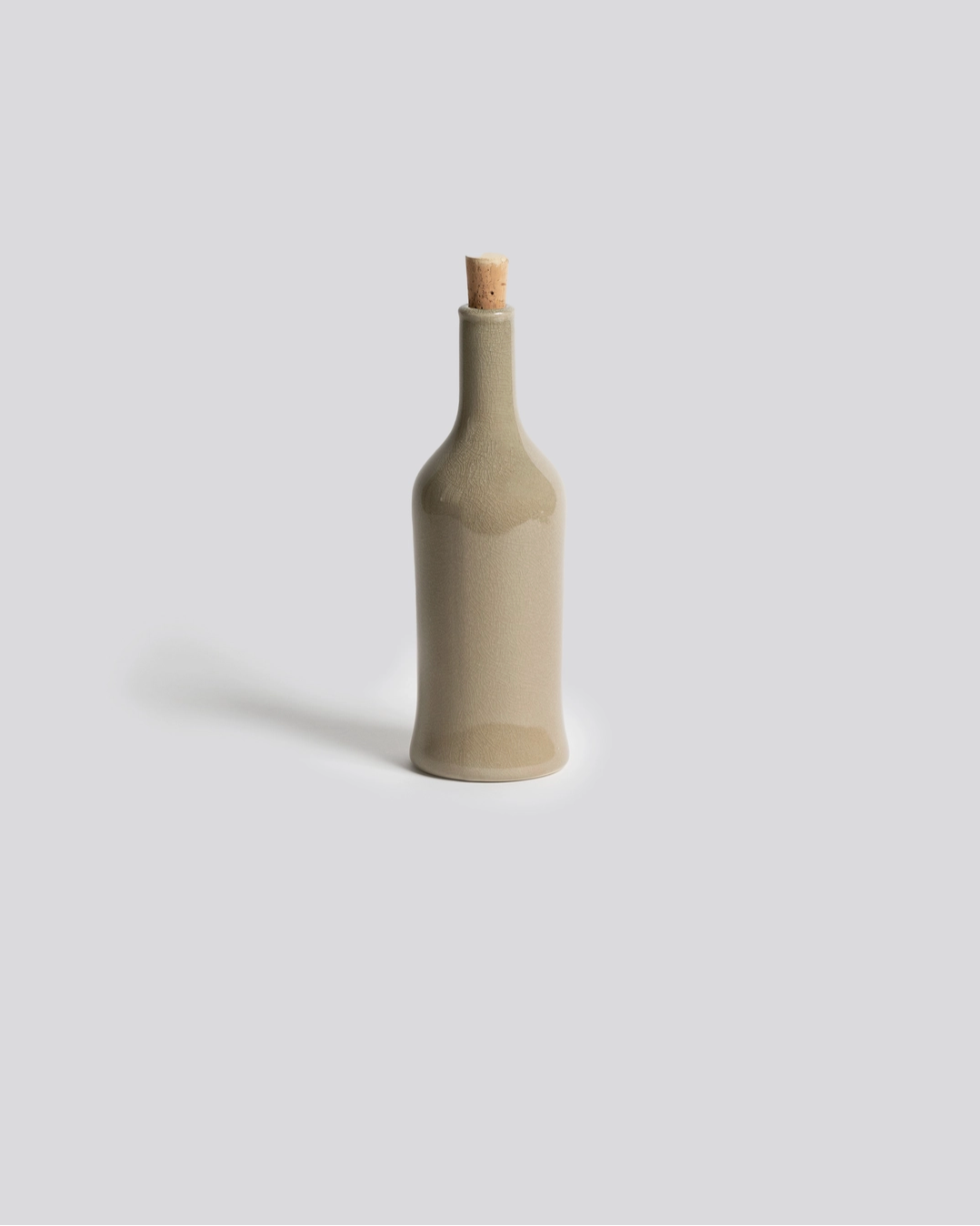 Stoneware Olive Oil Bottle