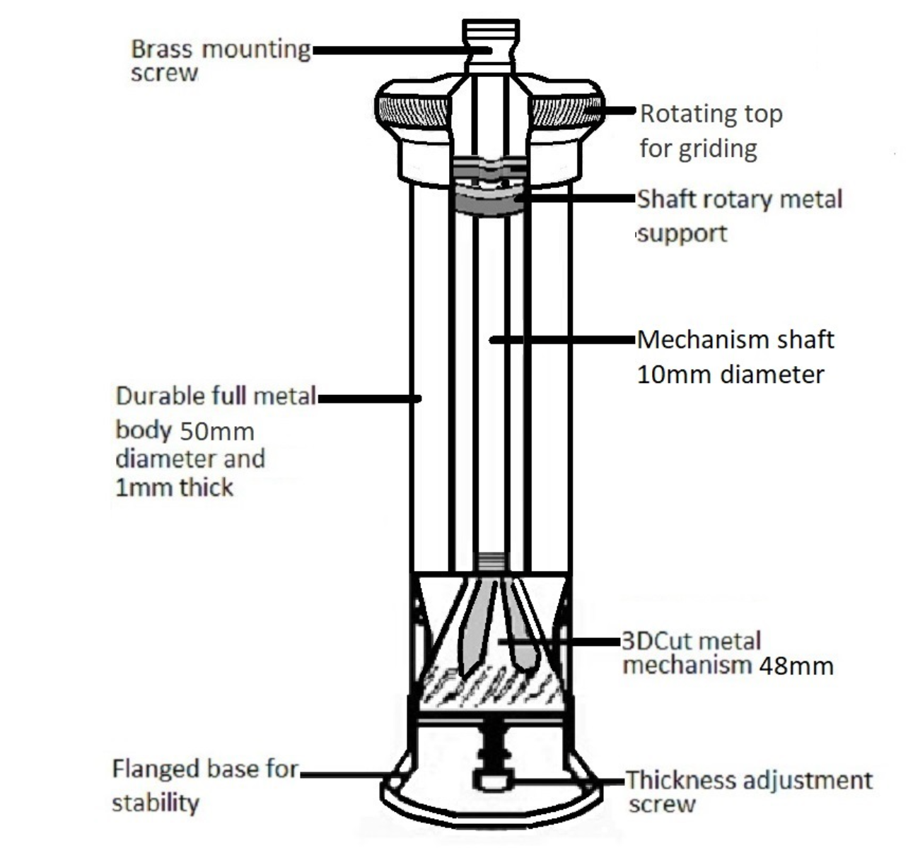 Alexander Chef's Pepper Mill