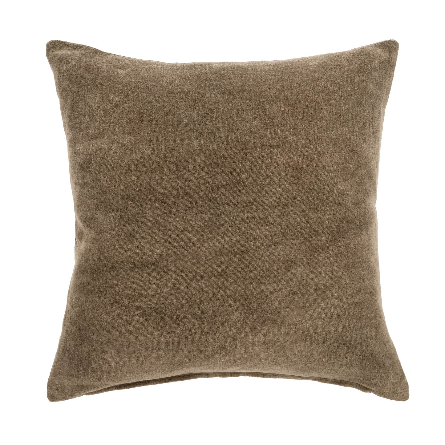 Velvet Pillow - Carob