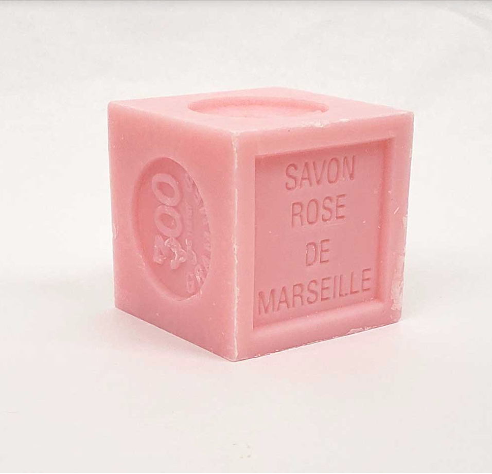 Marseille Soap Large Cube – Rose