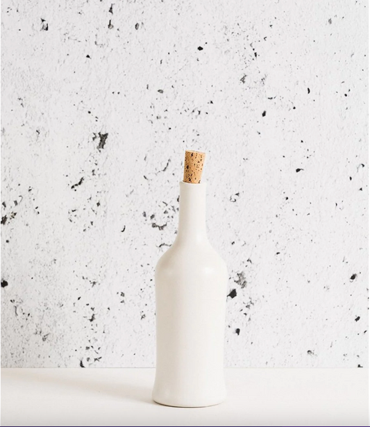 Stoneware Olive Oil Bottle